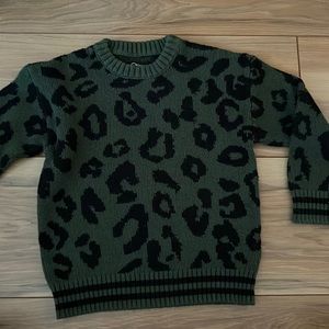 Leopard knit